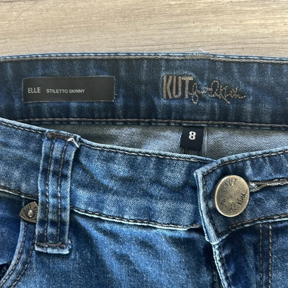 KUT Elle Stiletto skinny jeans size 8